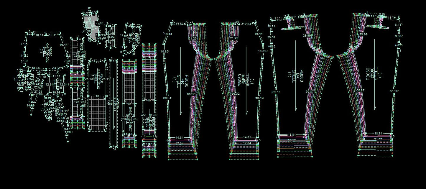 PB060 |Pants & Shorts | Pola Pattern | Polabook