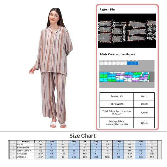 PB101 | Home Dresses | Pola Pattern | Polabook