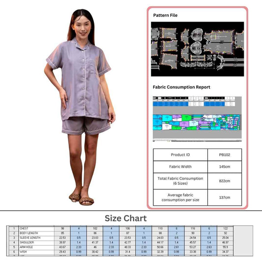 PB102 | Home Dresses | Pola Pattern | Polabook