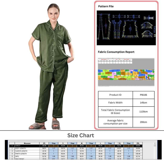 PB106 | Home Dresses | Pola Pattern | Polabook