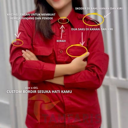 PB118 | Seragam PDL | Pola Pattern | Polabook