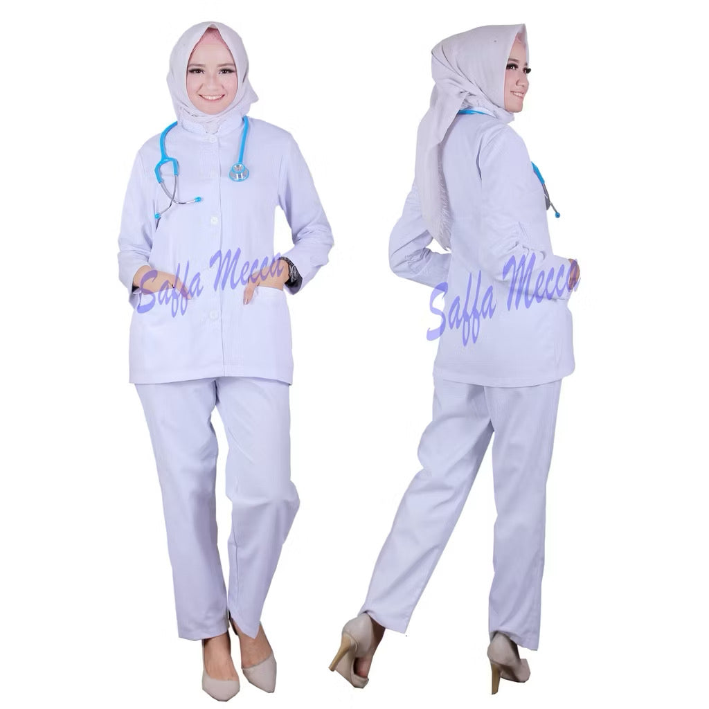 PB135 | Baju perawat | Pola Pattern | Polabook