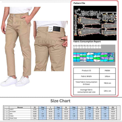 PB064 | Pants & Shorts | Pola Pattern | Polabook