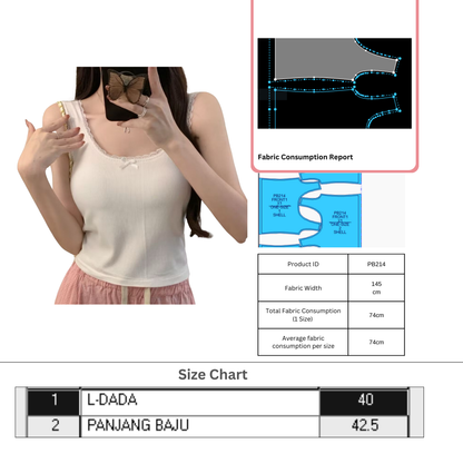 PB214| Innerwear | Women Collection| Pola Pattern | Polabook