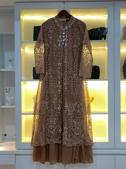 PB042 | Gamis Pesta | Pola Pattern | Polabook