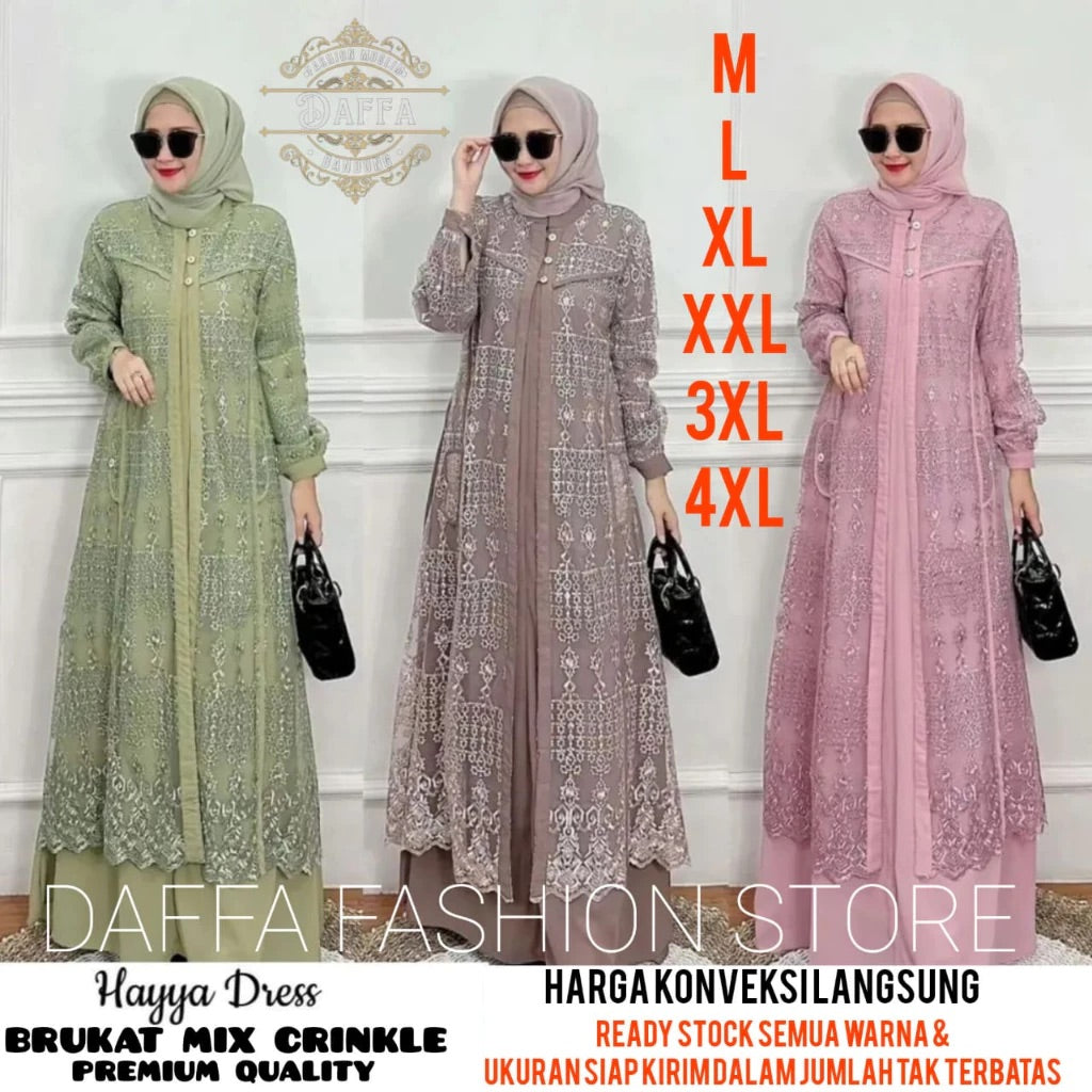 PB041 | Gamis Pesta | Pola Pattern | Polabook