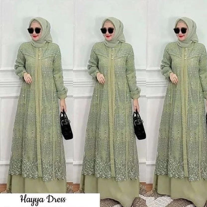 PB041 | Gamis Pesta | Pola Pattern | Polabook