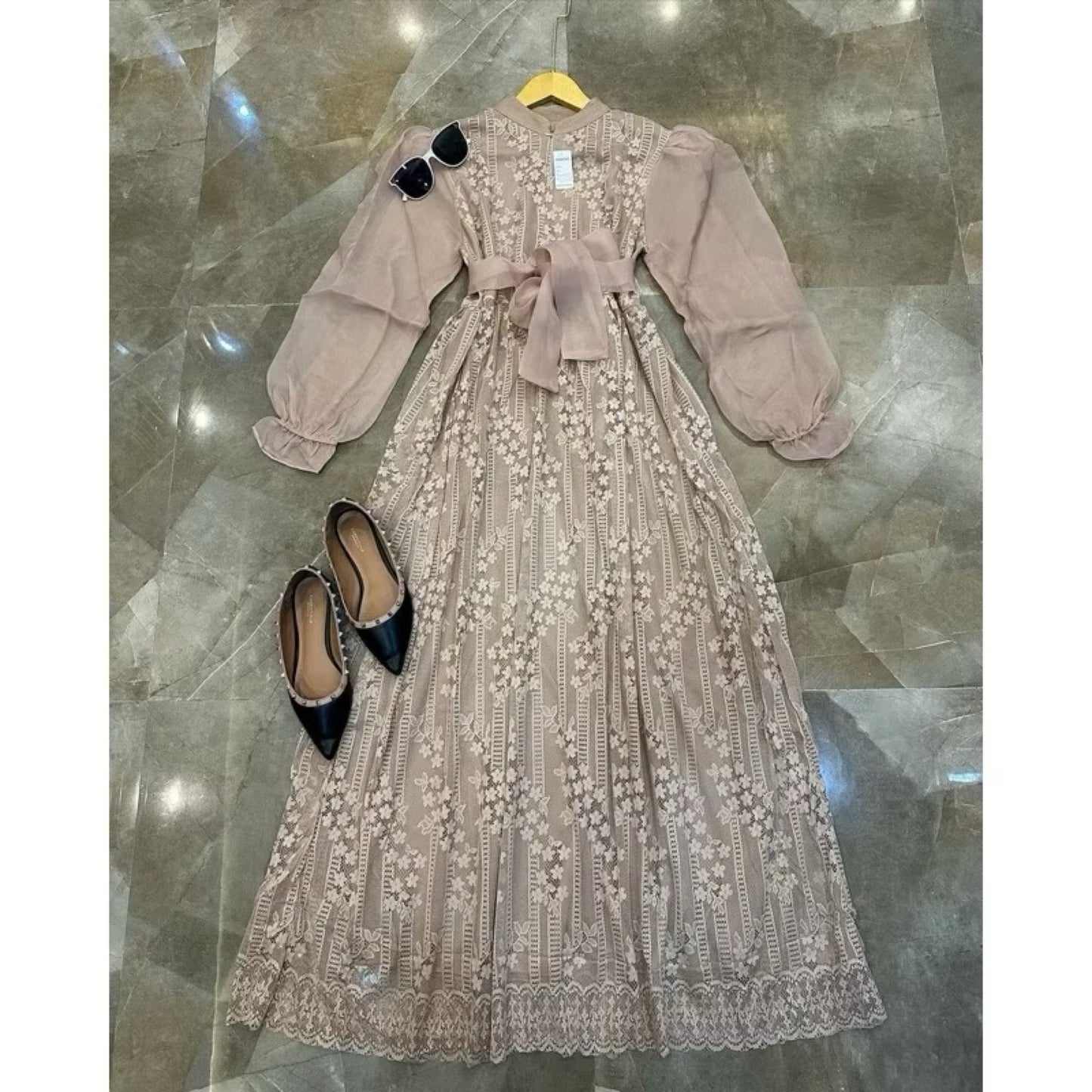 PB221 | Gamis Pesta |  Dress |  Women Collection | Muslim Wear | Pola Pattern | Polabook