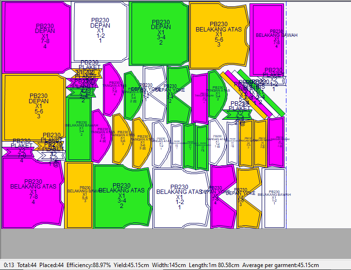PB230 | Olahraga | Kids Collection | Pola Pattern | Polabook